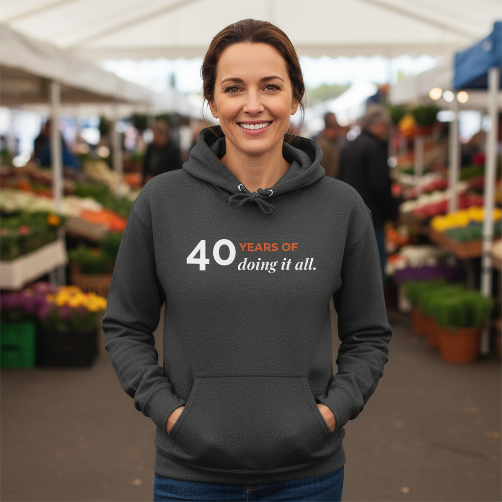 40 Years of Doing It All — Hoodie