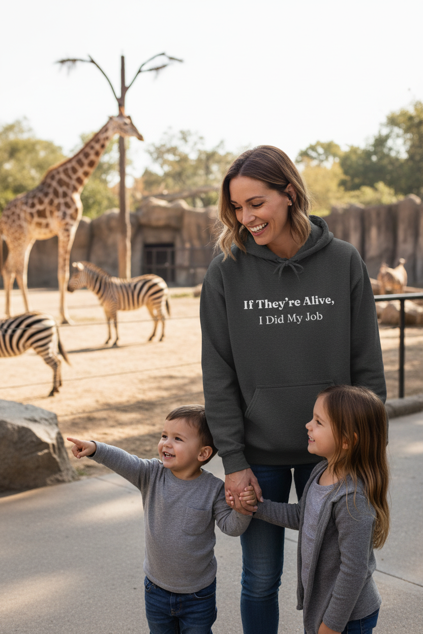 Dark Heather Hoodie Lifestyle Mockup