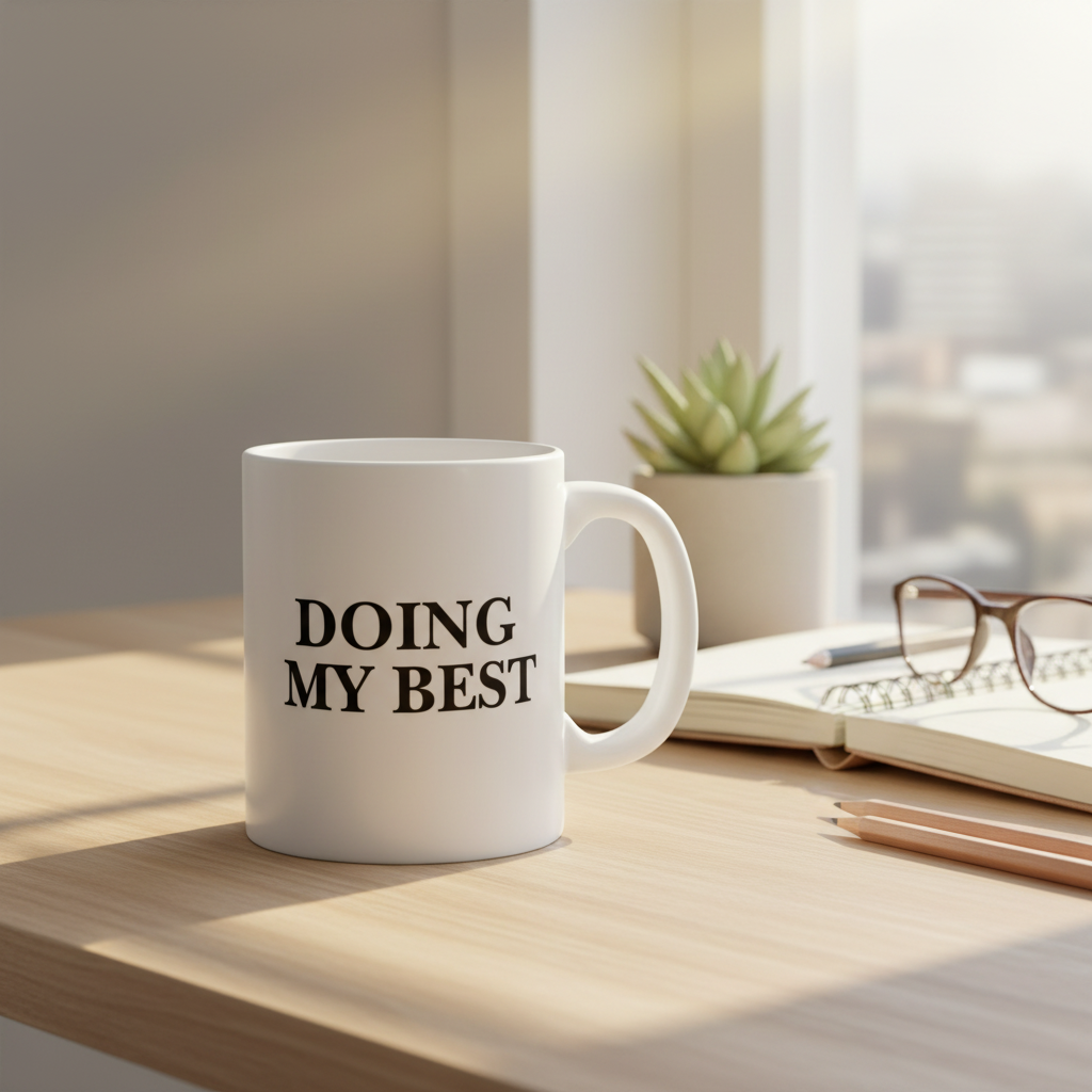 Doing My Best — 11oz Ceramic Mug