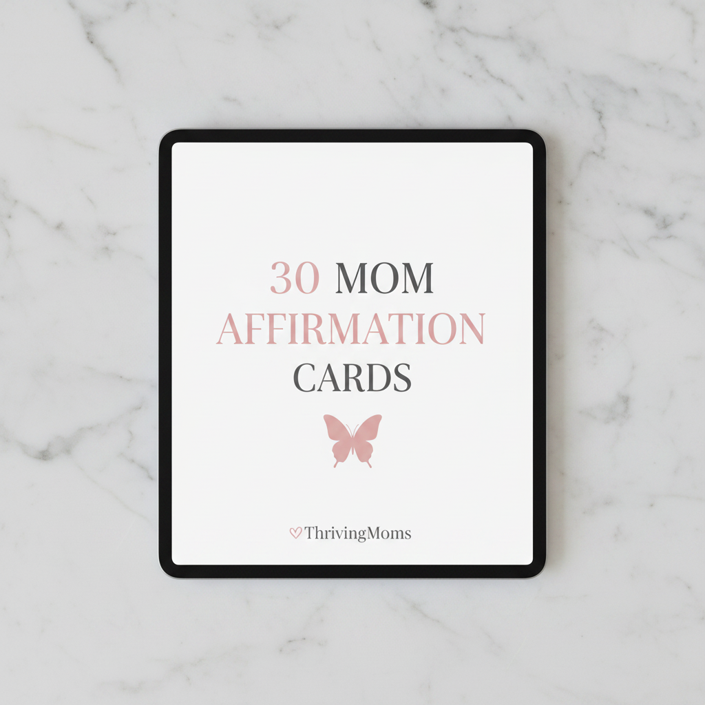 30 Mom Affirmation Cards — Printable Digital Download
