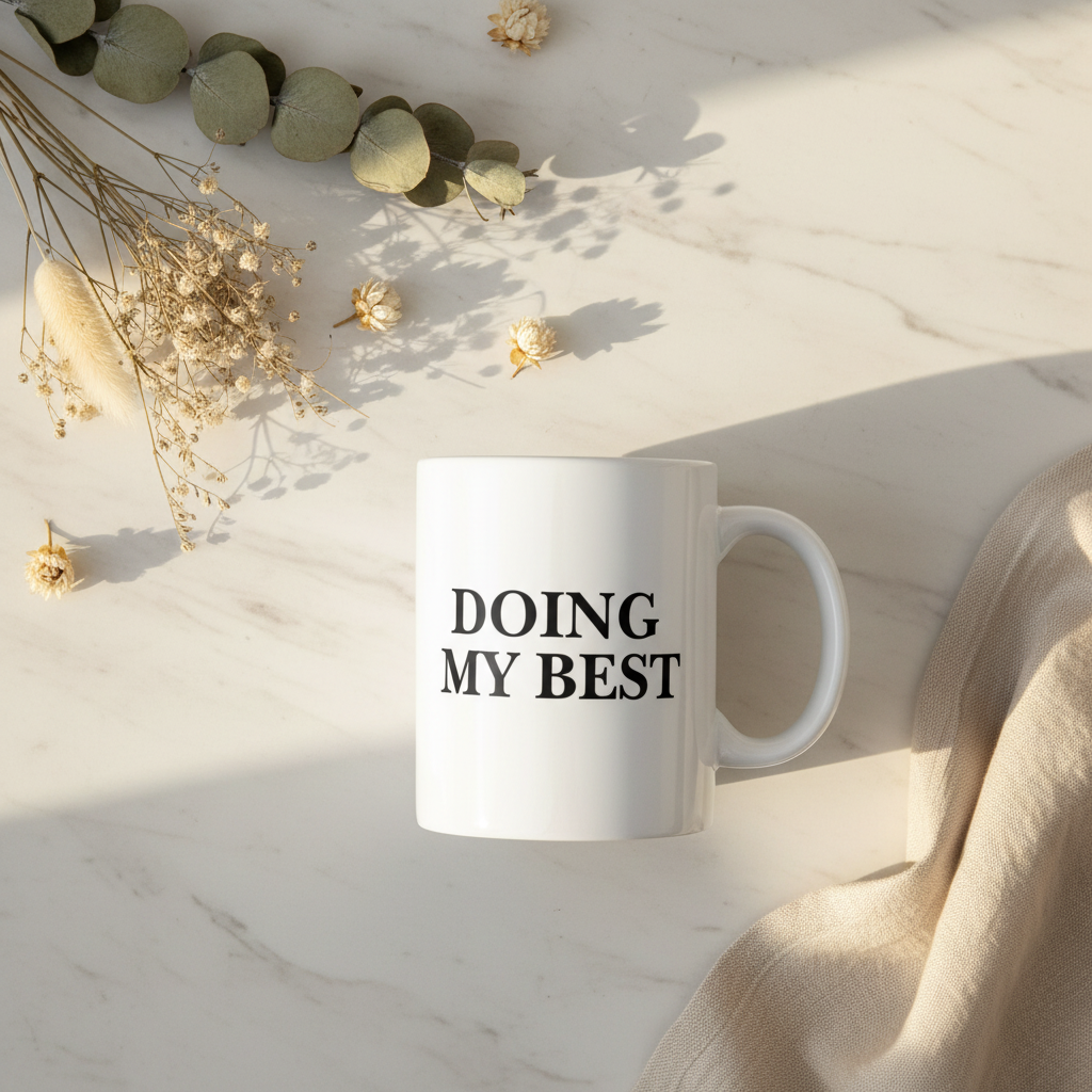 Doing My Best — 11oz Ceramic Mug