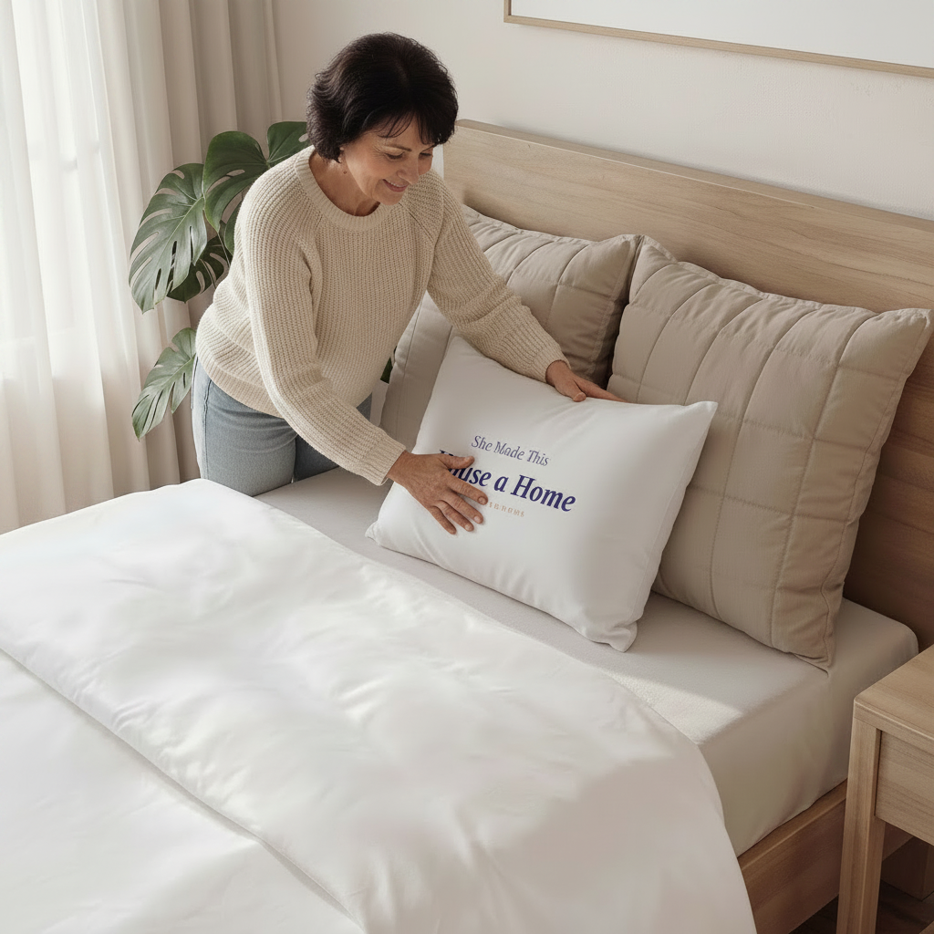 Full Body — Grandma Fixing Bed