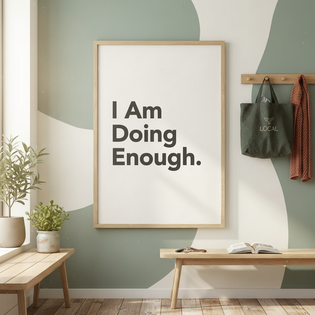 I Am Doing Enough – Family Entryway v5