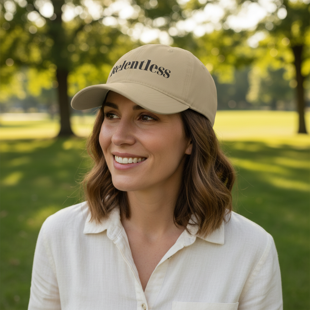 Khaki Relentless Cap Lifestyle
