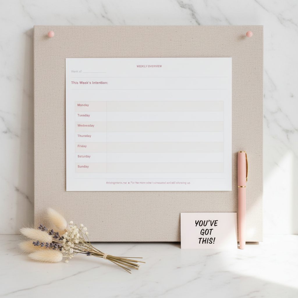 The Thriving Mom Daily Planner — Digital Download