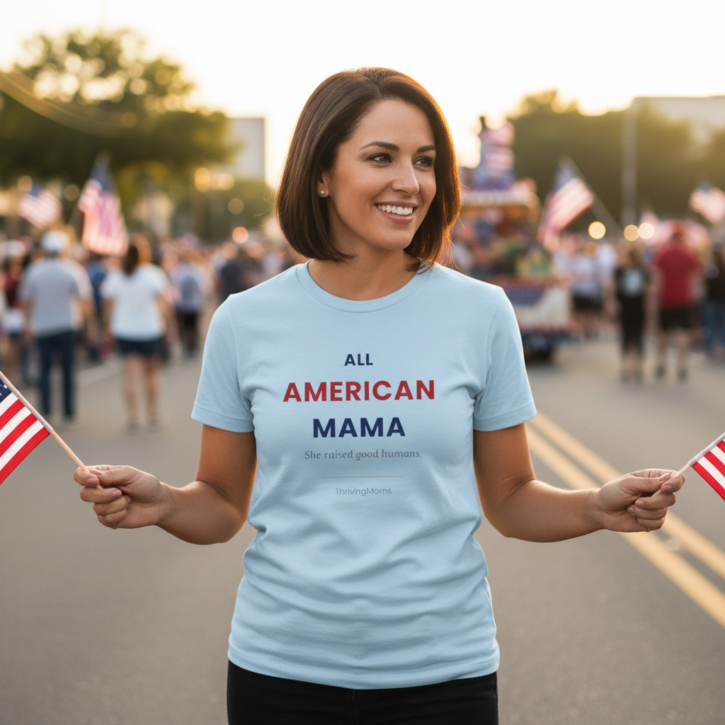 All American Mama — T-Shirt