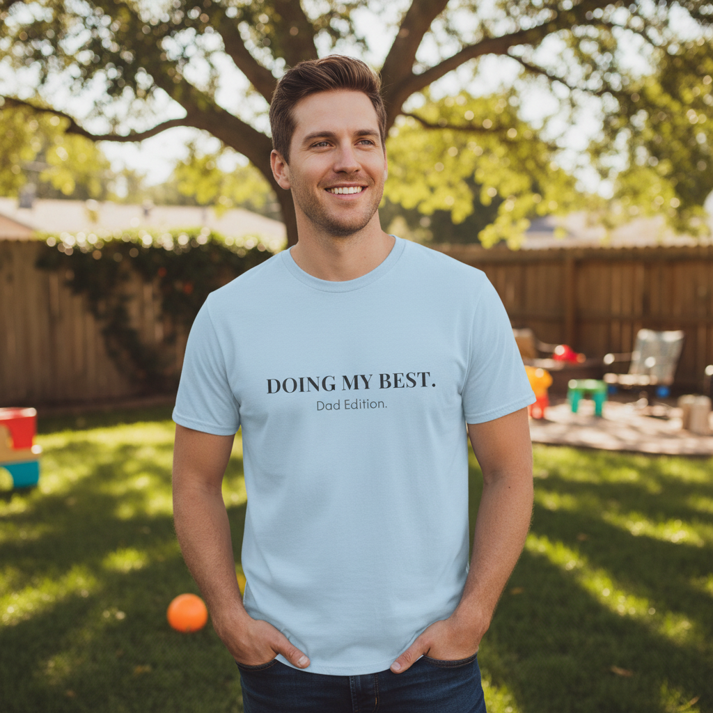 Doing My Best.  Dad Edition  — T-Shirt