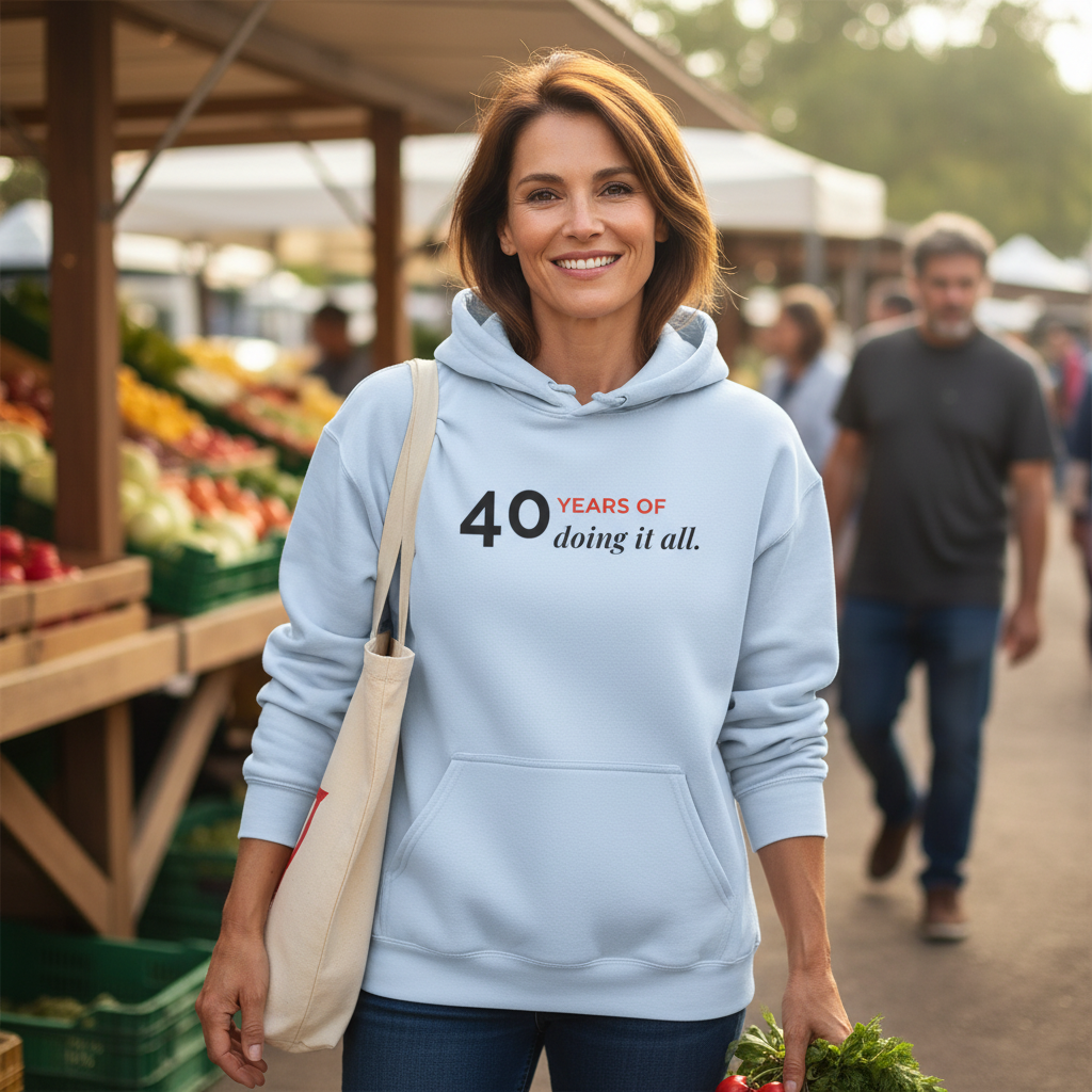 40 Years of Doing It All — Hoodie