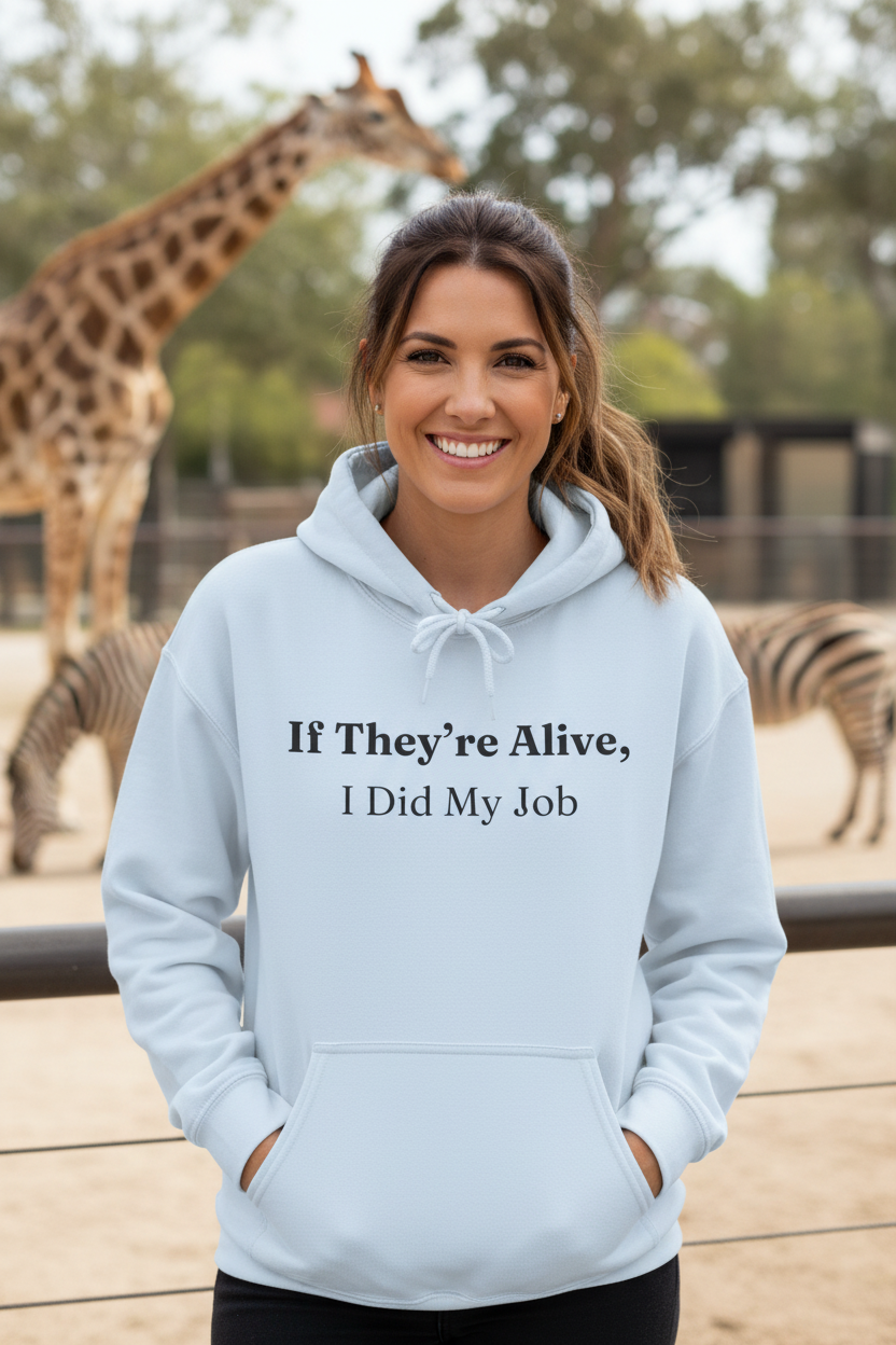 Light Blue Hoodie Lifestyle Mockup