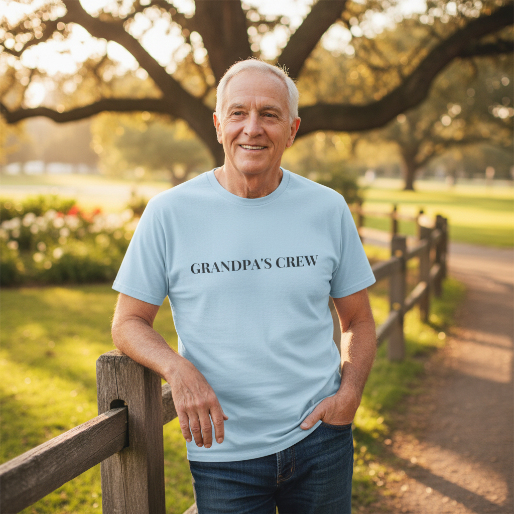 Grandpa's Crew  — T-Shirt