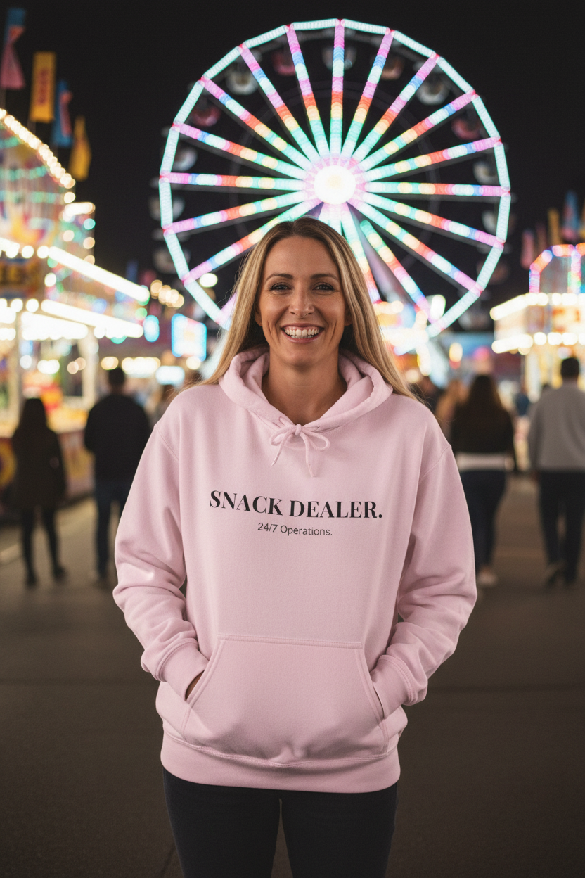 Light Pink Hoodie Carnival Mockup