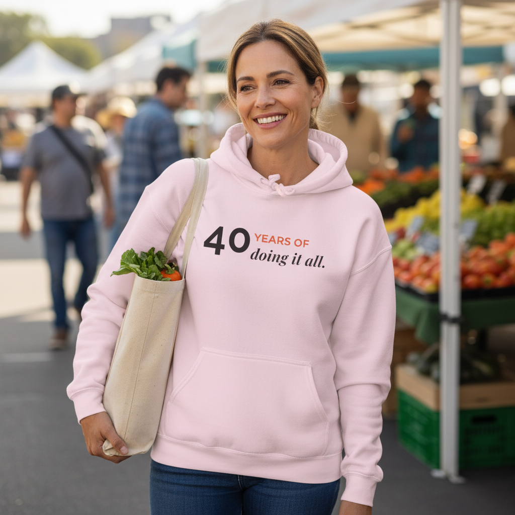 40 Years of Doing It All — Hoodie