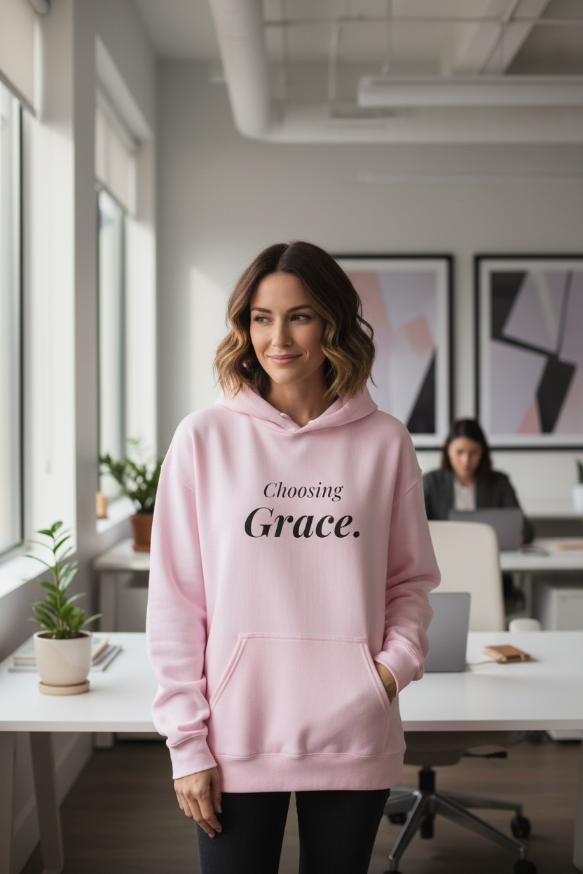 Light Pink Hoodie Lifestyle Mockup