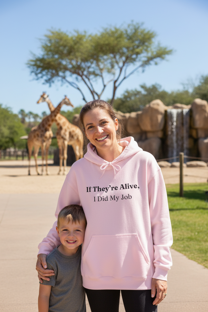 Light Pink Hoodie Lifestyle Mockup