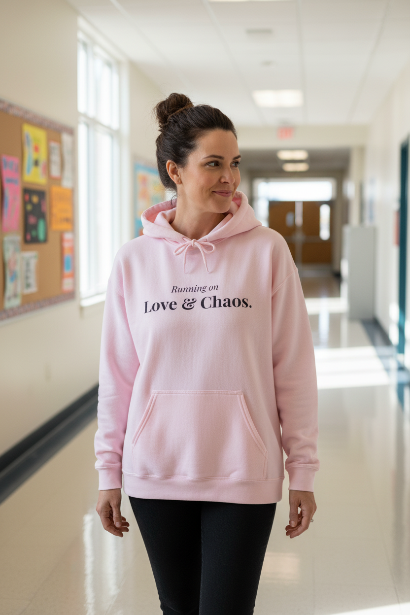 Running on Love & Chaos — Hoodie