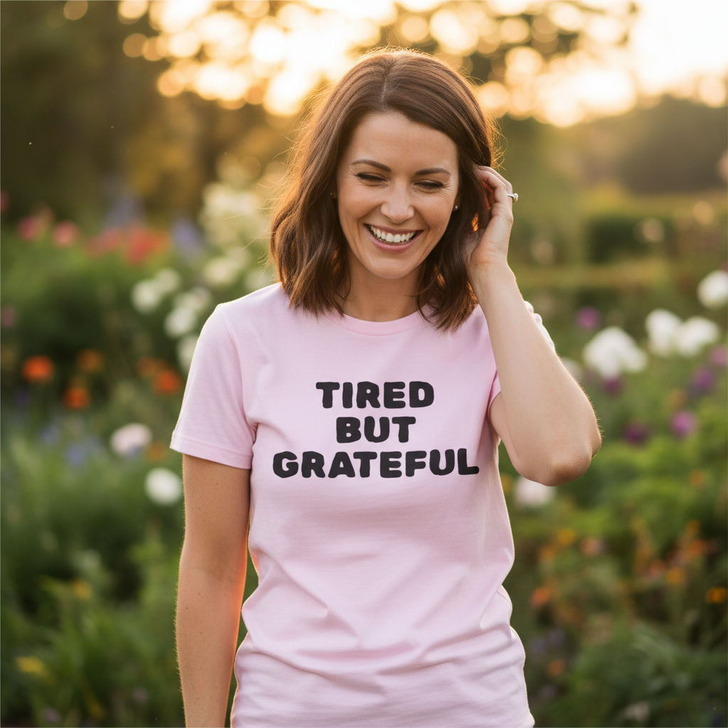 Tired But Grateful — T-Shirt