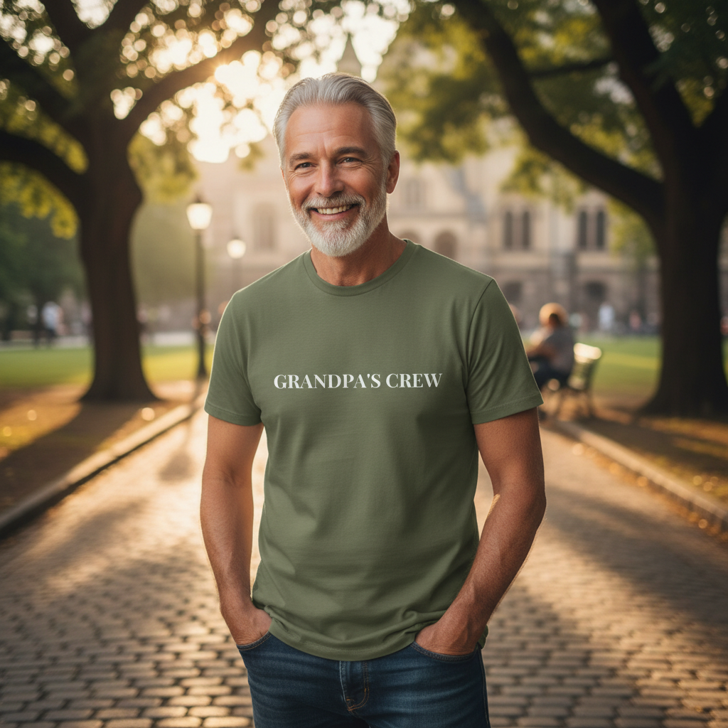Grandpa's Crew  — T-Shirt