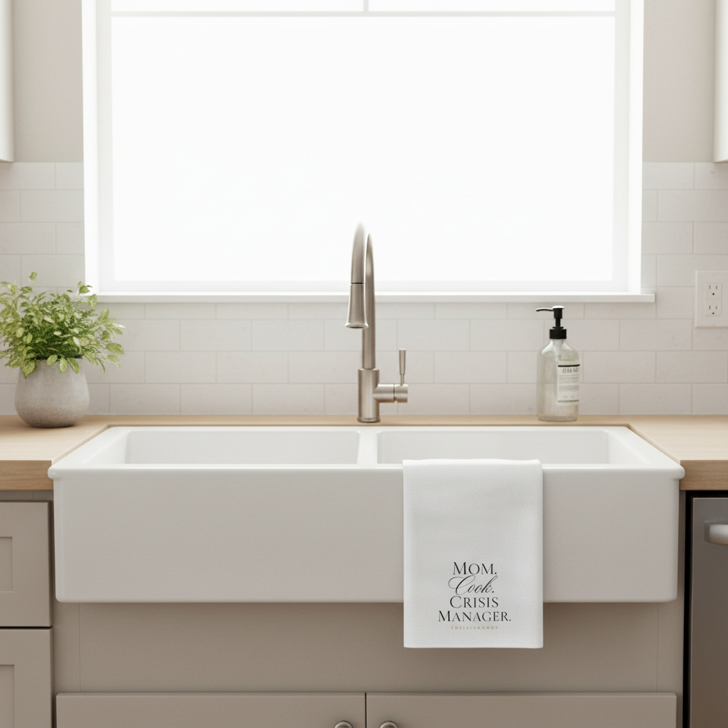 Mom Cook Crisis Manager - Sink Mockup