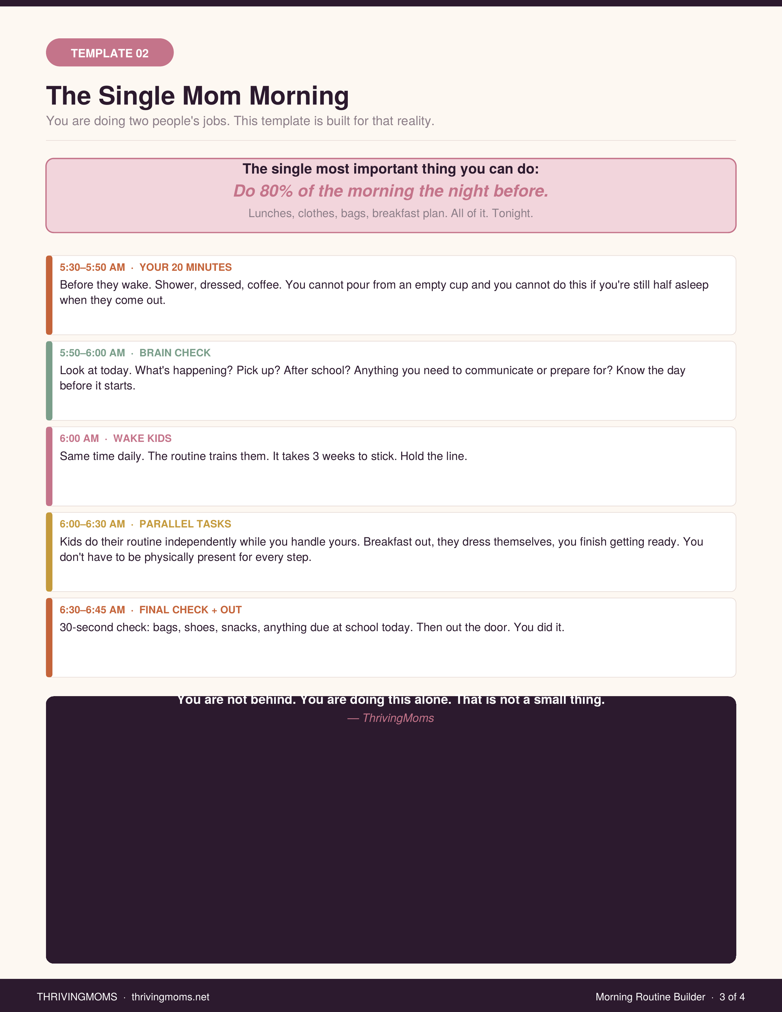 Still Showing Up — Morning by Morning — Digital Download
