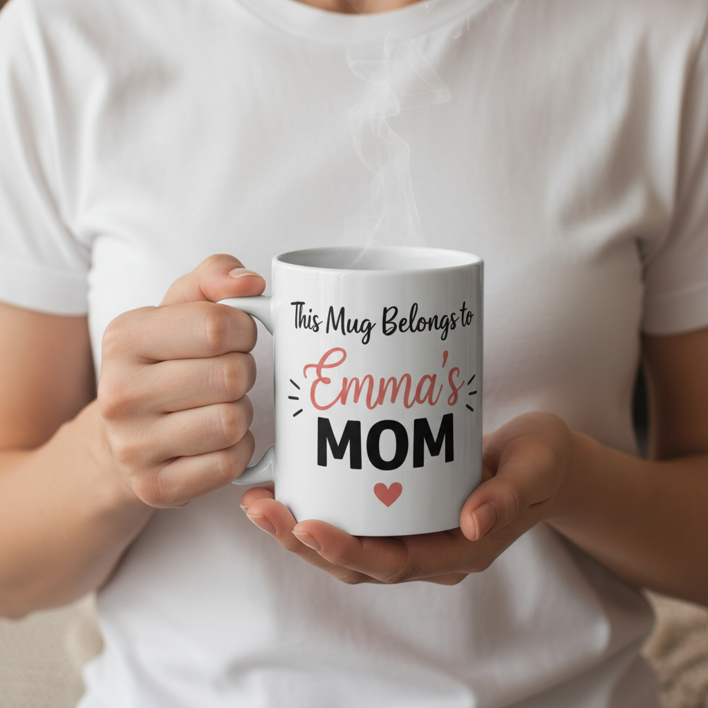 Mug Close-Up — This Mug Belongs to Mama's Mom