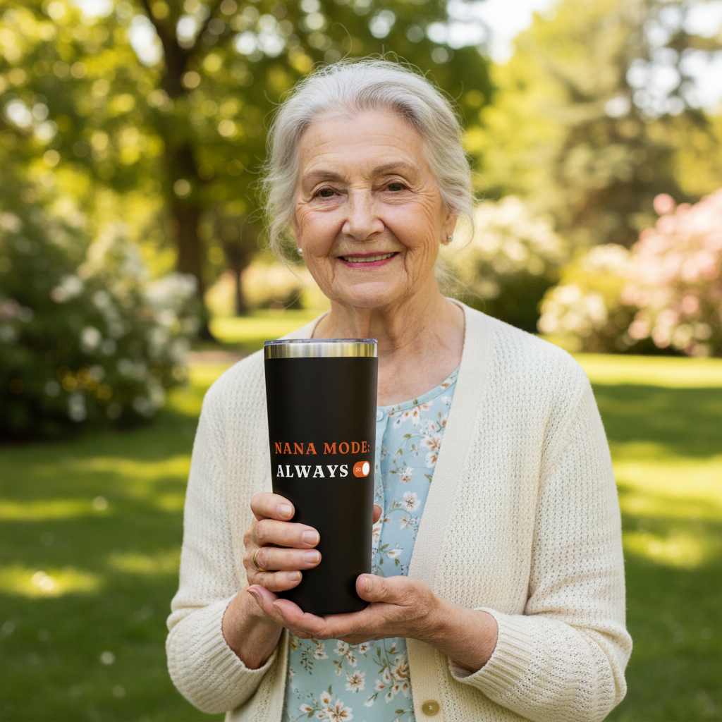 Nana Mode Tumbler – Black Lifestyle