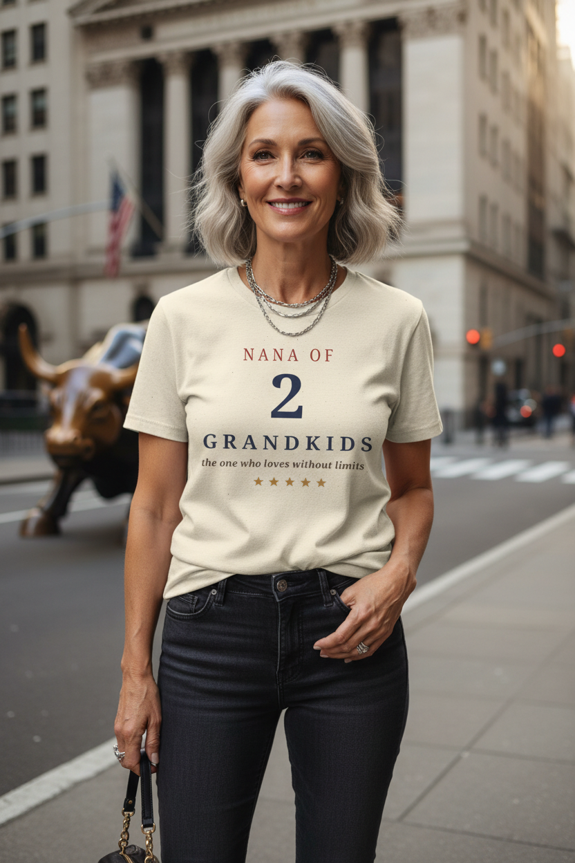 Nana Tee - Natural Lifestyle Mockup