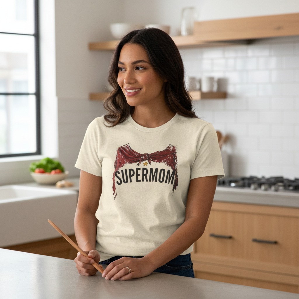 Supermom Cape — T-Shirt