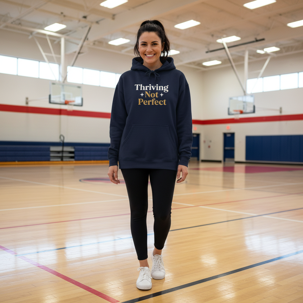 Thriving Not Perfect (Bold) — Hoodie