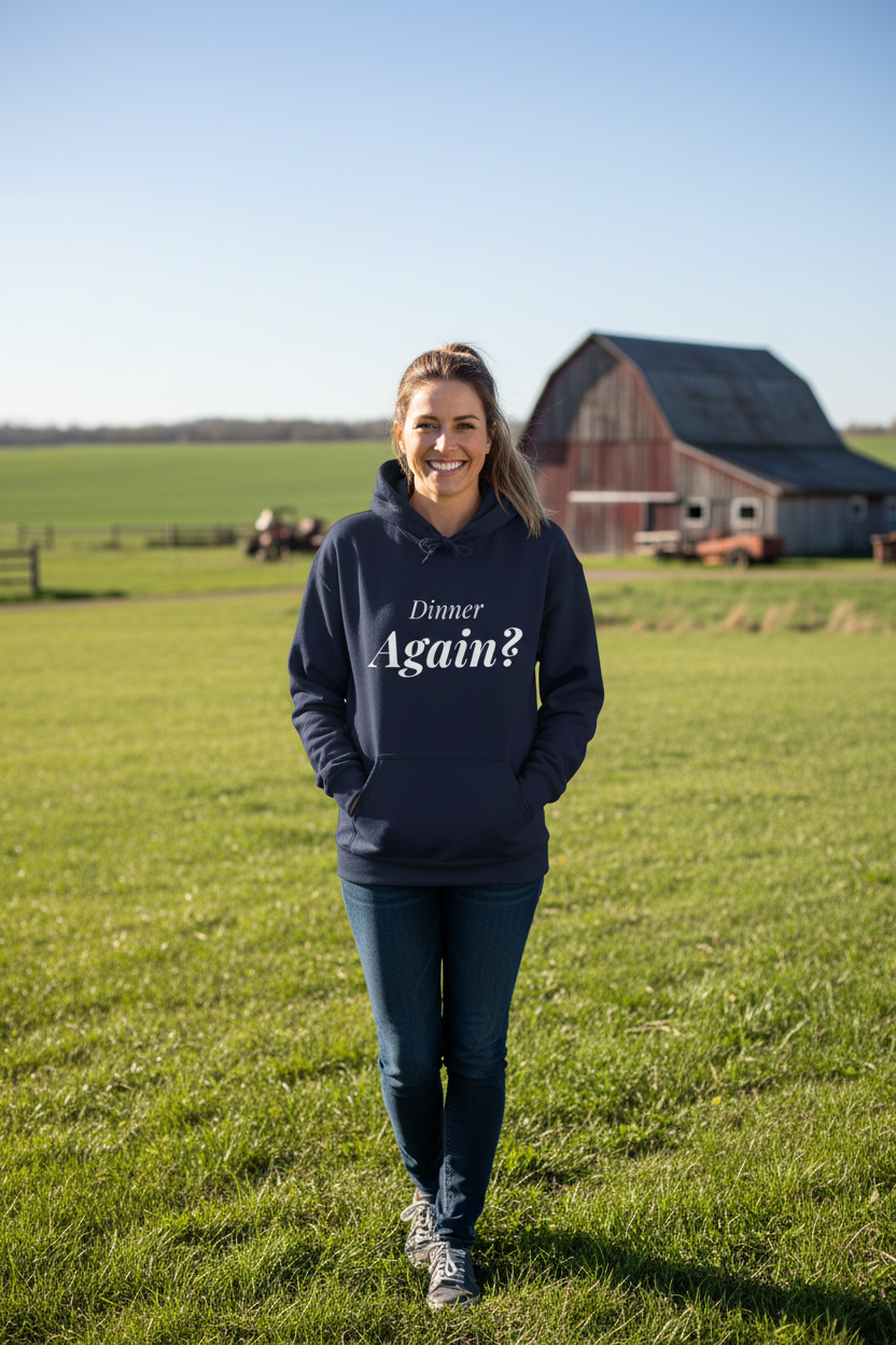 Navy Hoodie - Farm Lifestyle