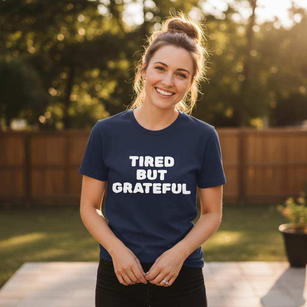 Tired But Grateful — T-Shirt