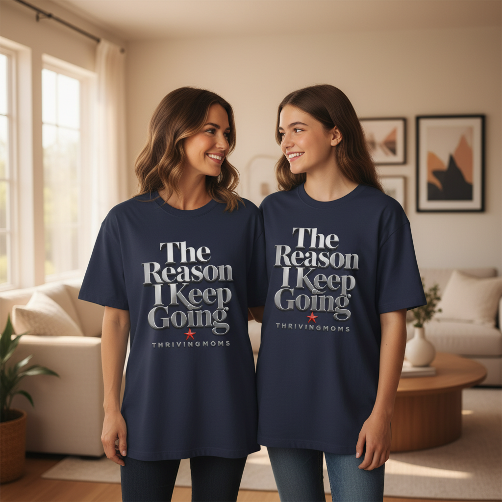 Navy — Mom & Teen Daughter Lifestyle