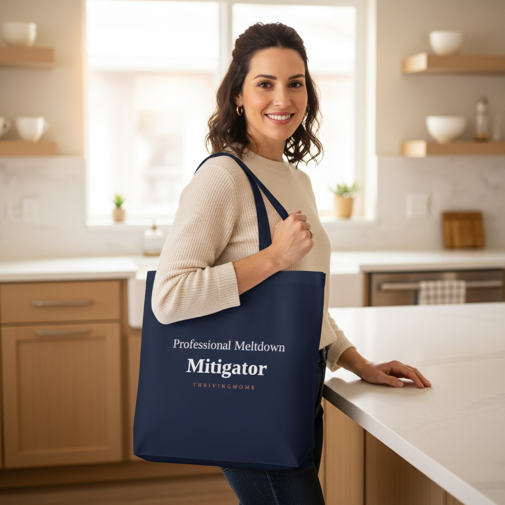Navy Tote Lifestyle Mockup