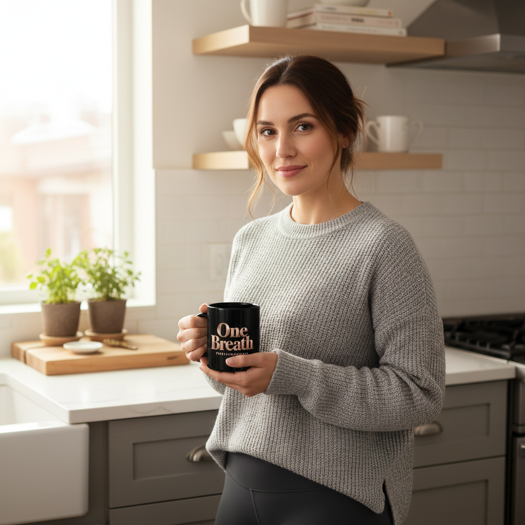 One Breath Mug Lifestyle - 11oz