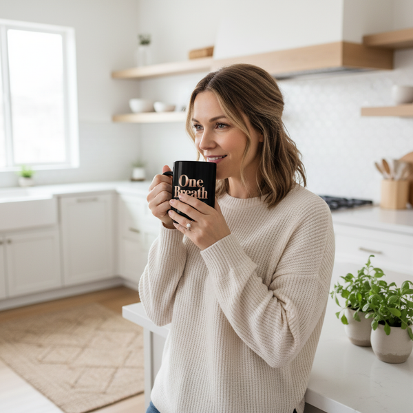 One Breath Mug Lifestyle - 15oz