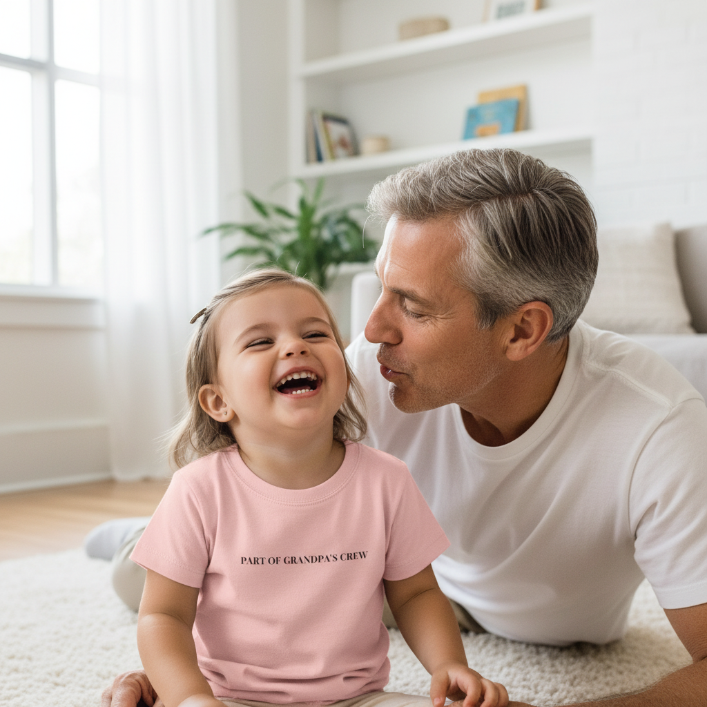 Part of Grandpa's Crew — Toddler Tee