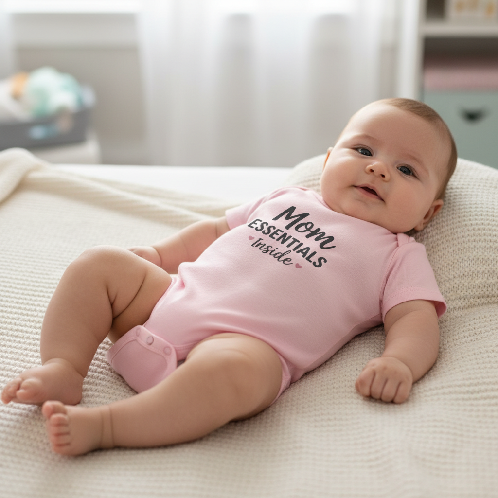 Pink Onesie Lifestyle Mockup