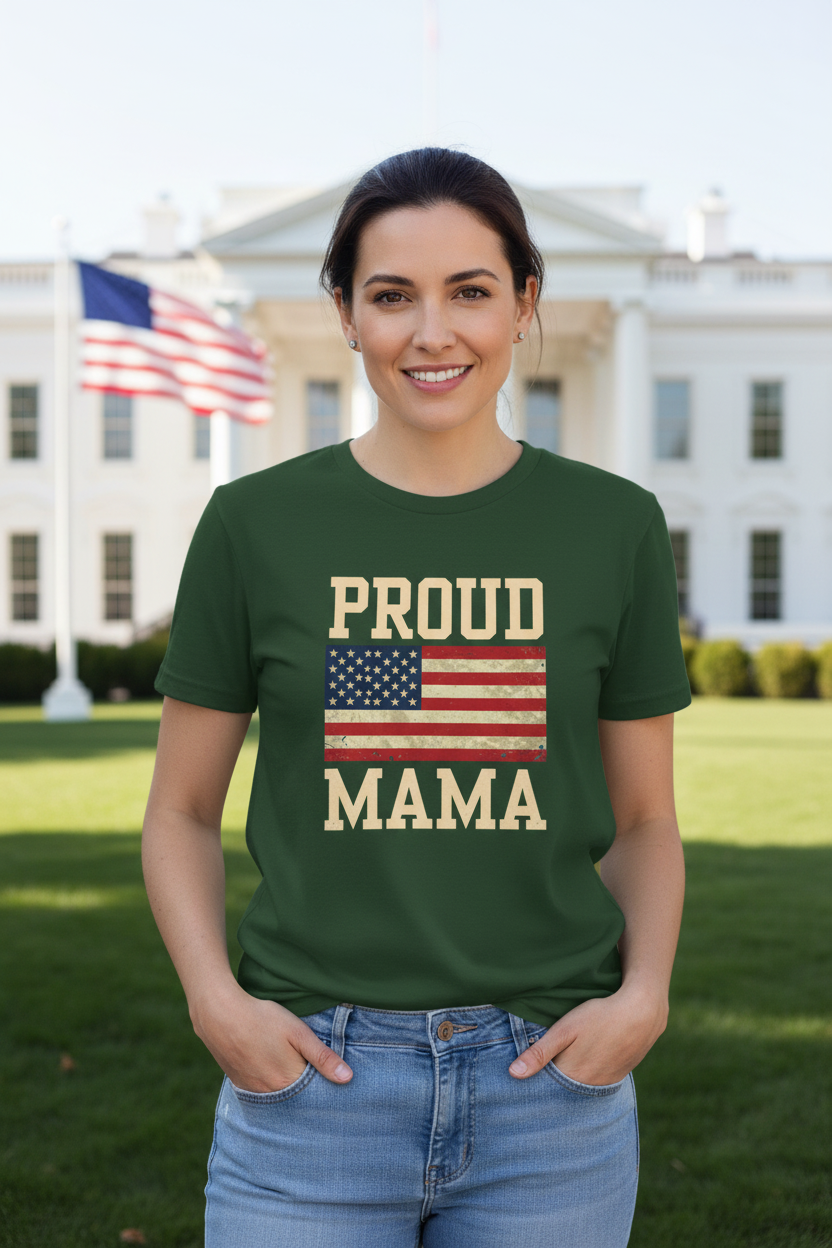 Proud Mama – Forest Green