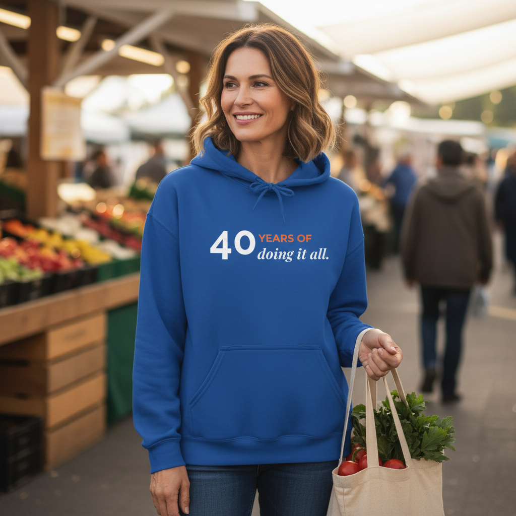 40 Years of Doing It All — Hoodie