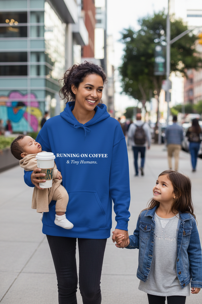 Royal Blue Hoodie Lifestyle