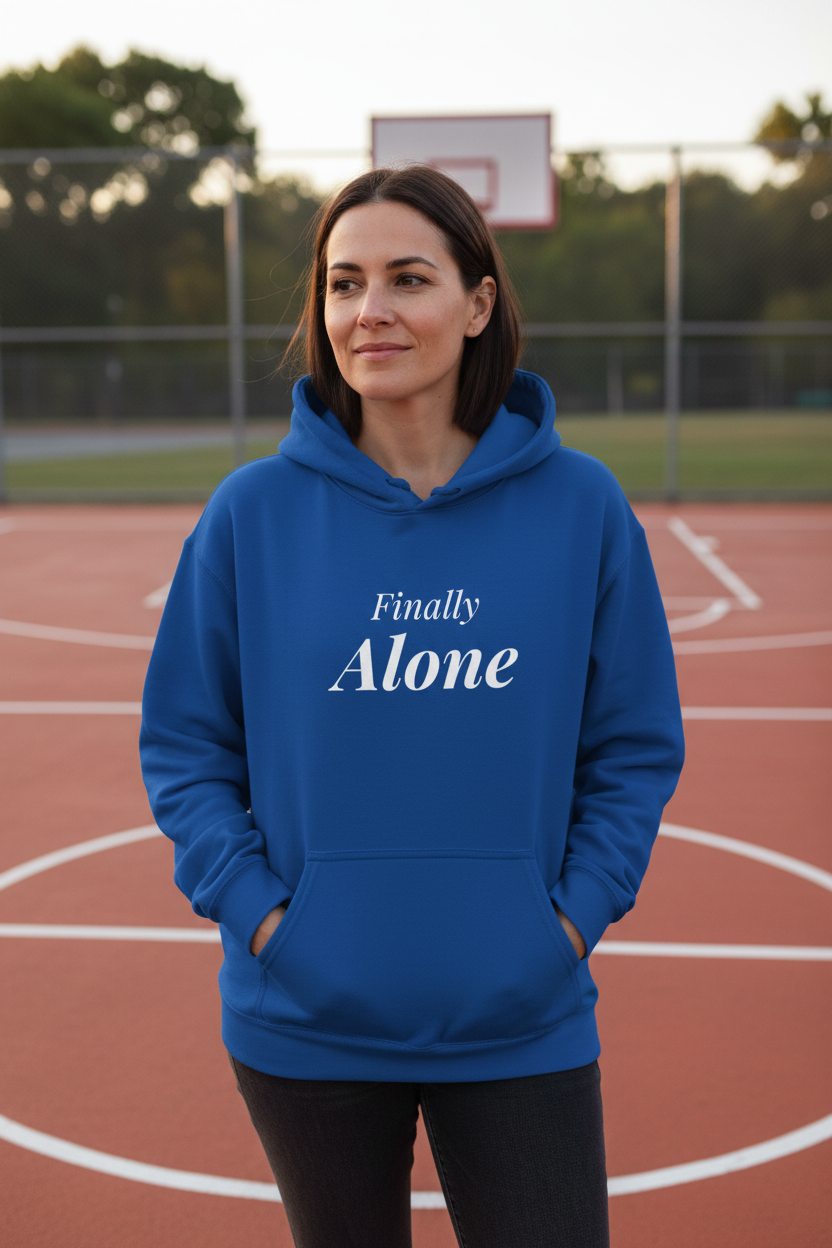Royal Blue Hoodie Lifestyle
