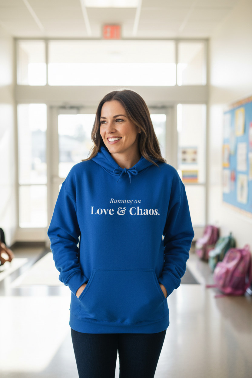 Running on Love & Chaos — Hoodie