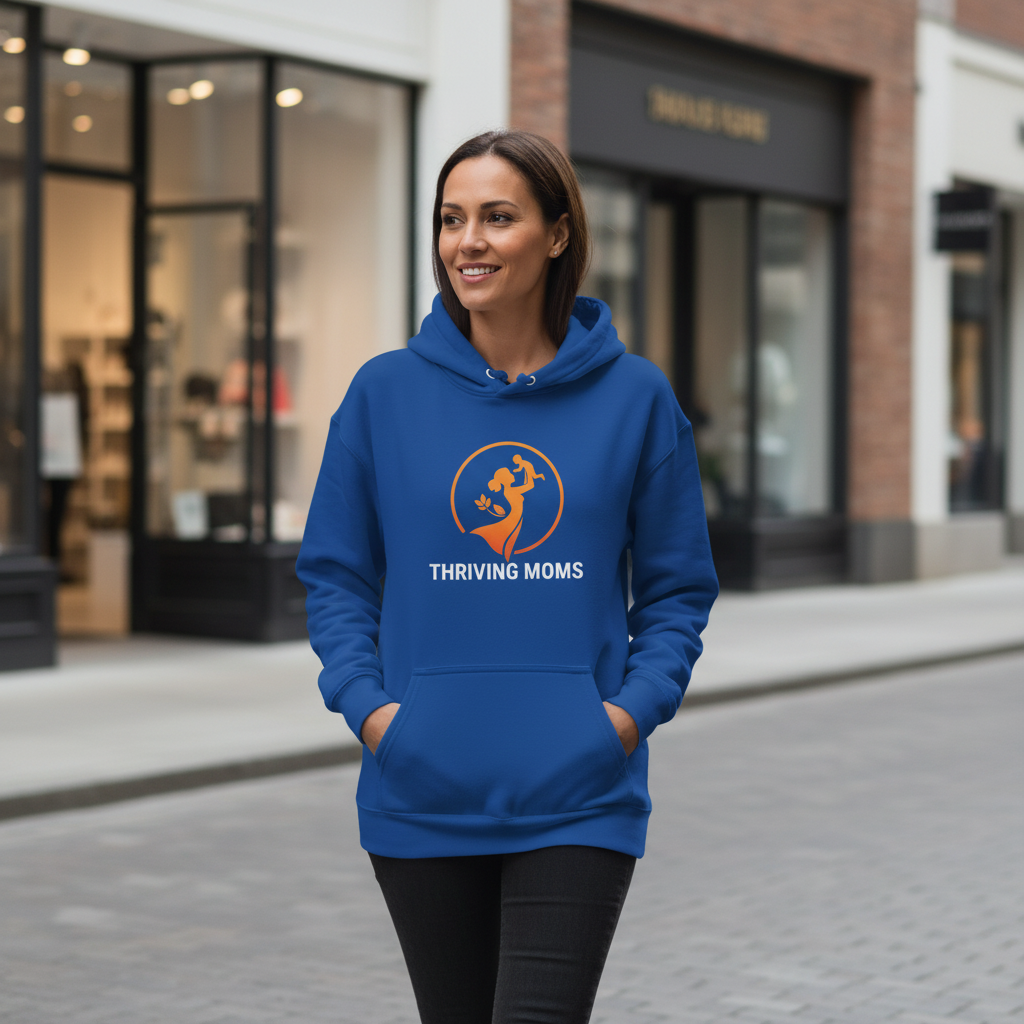 ThrivingMoms Logo — Hoodie