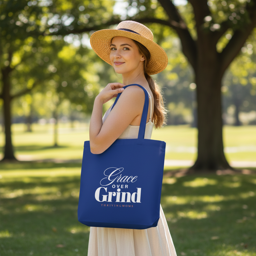 Royal Blue Tote Lifestyle