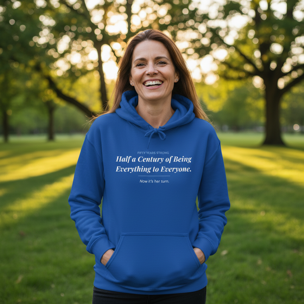 Half a Century of Being Everything to Everyone — Hoodie