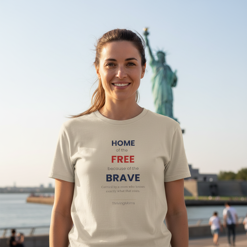 Home of the Free Because of the Brave — T-Shirt