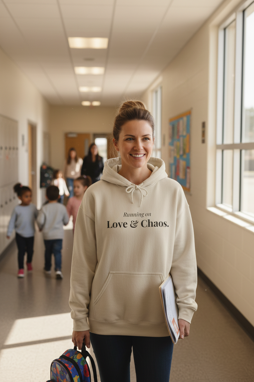 Running on Love & Chaos — Hoodie