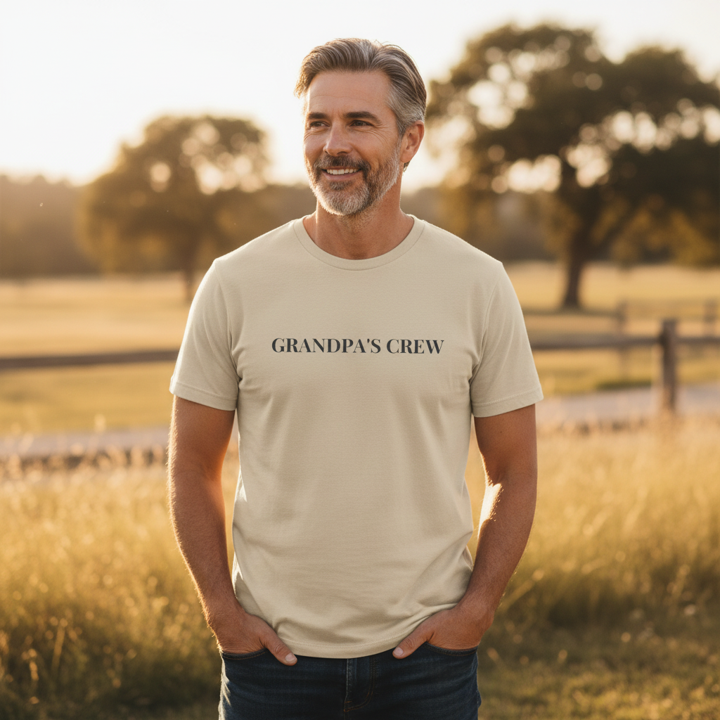 Grandpa's Crew  — T-Shirt