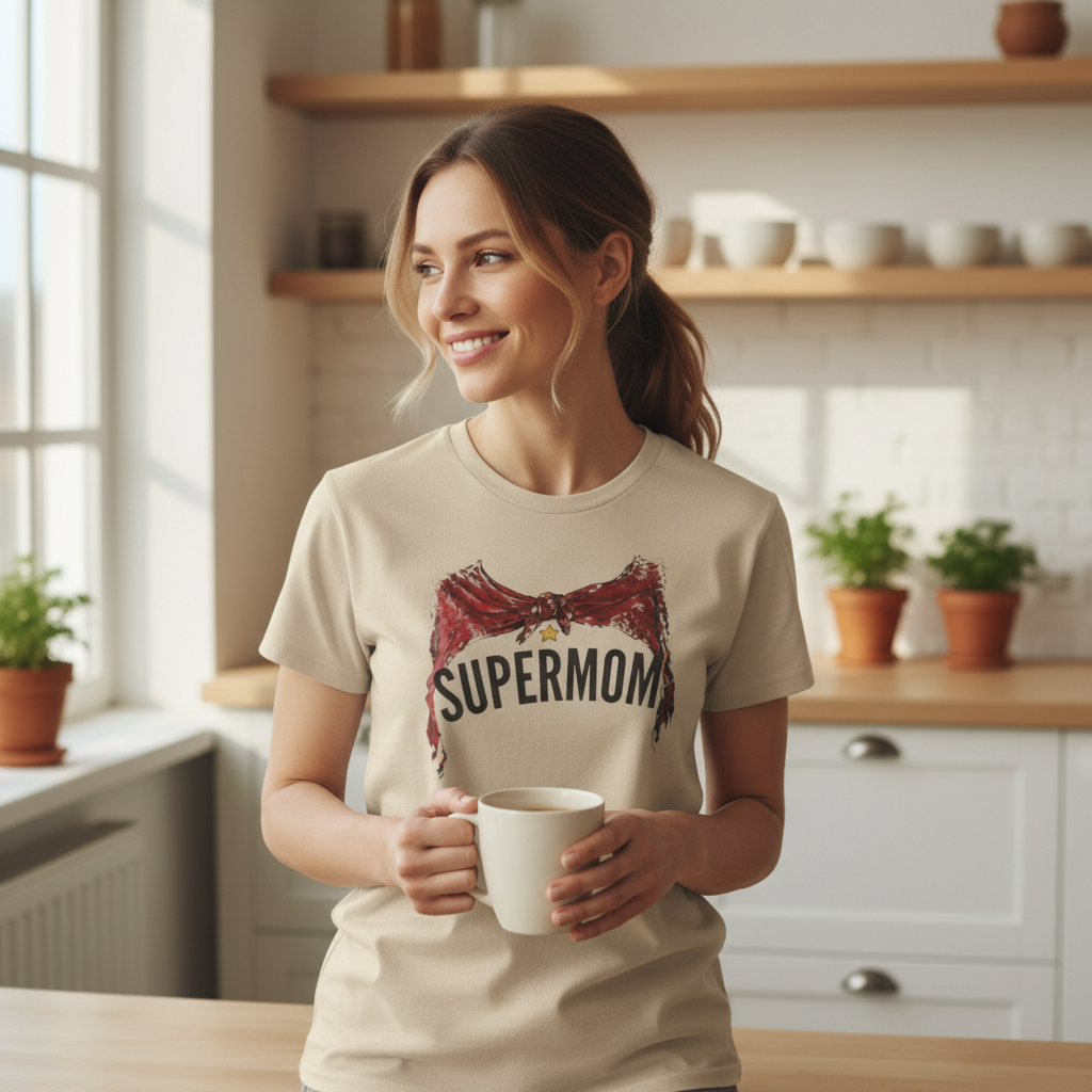 Supermom Cape — T-Shirt