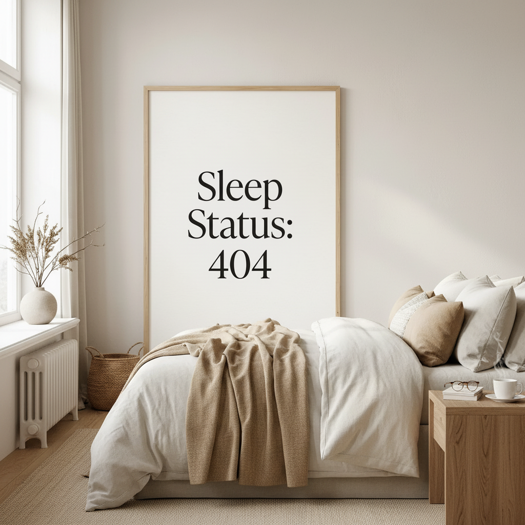 Sleep Status 404 - Lifestyle Mockup 1
