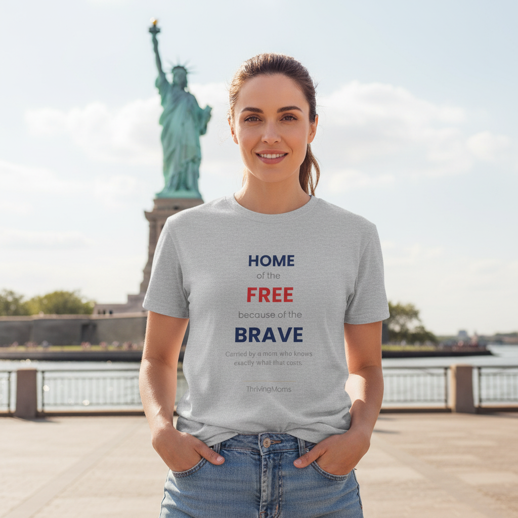 Home of the Free Because of the Brave — T-Shirt